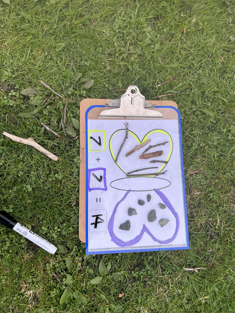 day_mme's tweet photo. Practicing our addition skills outside today! Taking advantage of the nice weather! @BishopFeild @NLSchoolsCA https://t.co/jMOb8jv1mU