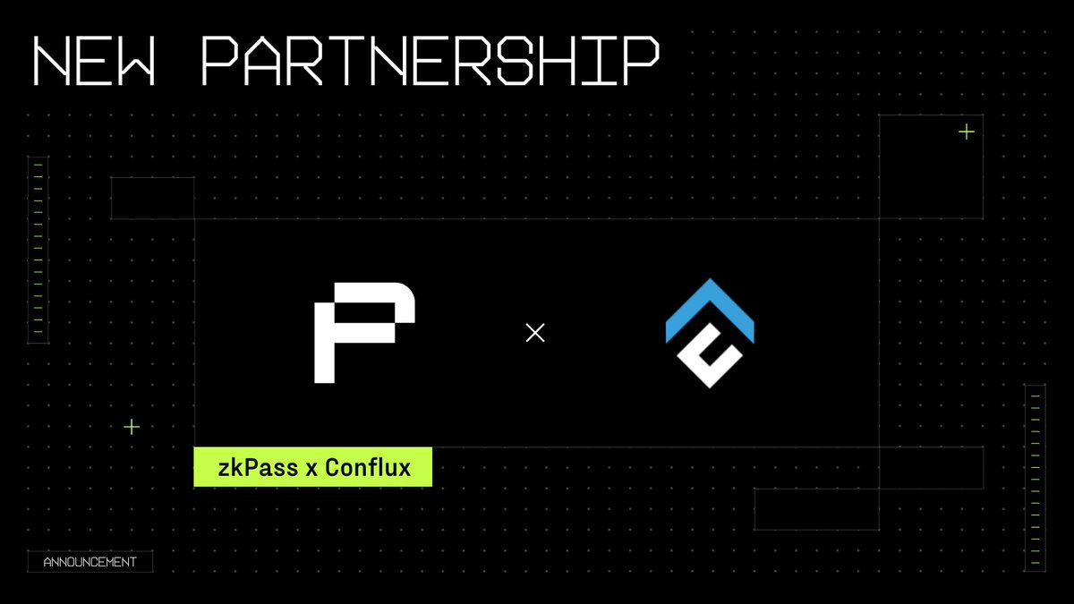 We're introducing internet private data to the @Conflux_Network ecosystem by leveraging our 3P-TLS and Hybrid ZK. This strategic initiative paves the way for a seamless transition of trusted data and Web2 users into the blockchain realm. Conflux Network is a permissionless