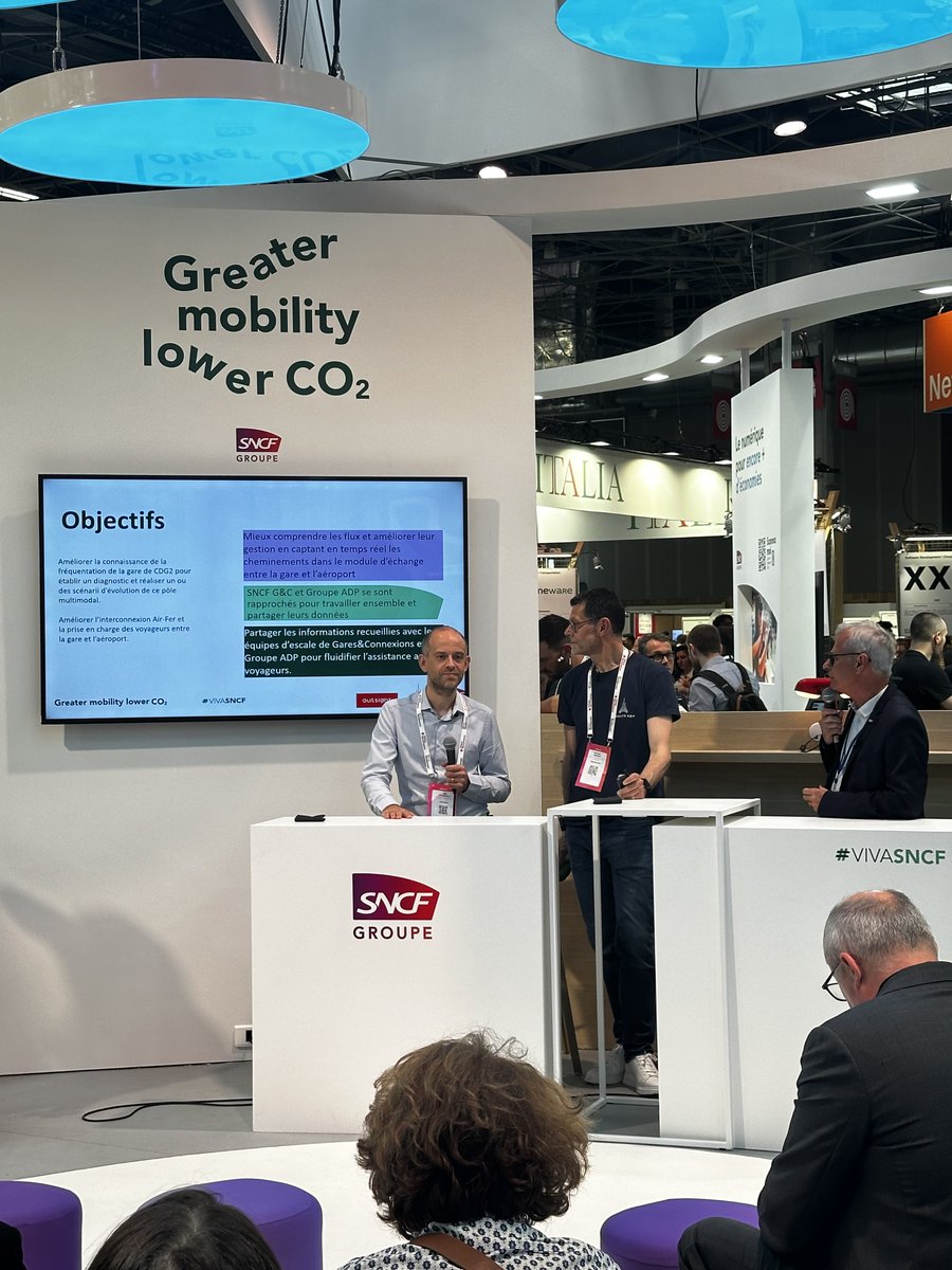 SNCF Numérique (@sncfnumerique) on Twitter photo <a href="/SNCFConnect/">SNCF Connect</a> <a href="/SNCFConnectTech/">SNCF Connect & Tech</a> <a href="/ConnectGares/">SNCF Gares & Connexions</a> <a href="/GroupeSNCF/">Groupe SNCF</a> <a href="/Marlene_Dolveck/">Marlène Dolveck</a> 🤝✈️🚆Le <a href="/GroupeADP/">Groupe ADP</a> et le <a href="/GroupeSNCF/">Groupe SNCF</a> s'associent pour transformer l'expérience à #RoissyCDG ! Grâce à la technologie #Lidar, nous optimisons les parcours et coordonnons les services pour un voyage toujours plus fluide. #VIVASNCF #VivaTech <a href="/SNCFConnect/">SNCF Connect</a> <a href="/SNCFConnectTech/">SNCF Connect & Tech</a> <a href="/ConnectGares/">SNCF Gares & Connexions</a> <a href="/GroupeSNCF/">Groupe SNCF</a> <a href="/Marlene_Dolveck/">Marlène Dolveck</a> 🤝✈️🚆Le <a href="/GroupeADP/">Groupe ADP</a> et le <a href="/GroupeSNCF/">Groupe SNCF</a> s'associent pour transformer l'expérience à #RoissyCDG ! Grâce à la technologie #Lidar, nous optimisons les parcours et coordonnons les services pour un voyage toujours plus fluide. #VIVASNCF #VivaTech