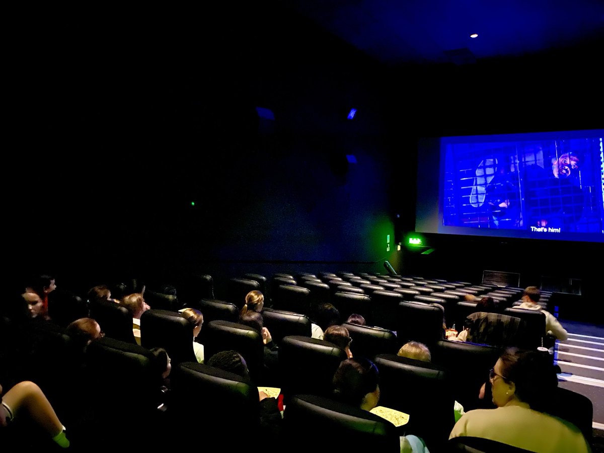 An unexpected cinema trip - and the children are delighted!