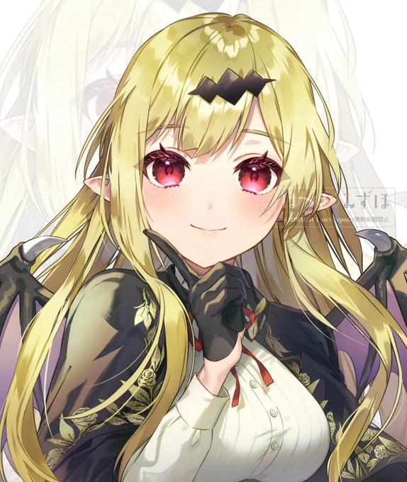 ご依頼にてルナ・ローゼフィリアさん(描かせていただきました!ネップリできるみたいです～よろしくお願いします! 