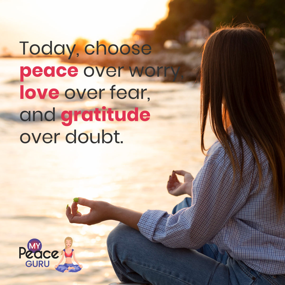 Today, choose peace over worry, love over fear, and gratitude over doubt. You hold the power to create your own peaceful reality. ✨ #ChoosePeace #PositiveVibes #CreateYourReality bit.ly/3wO0Zwt