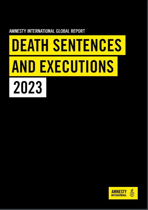 *DEATH PENALTY REPORT LAUNCH* Amnesty International will release its annual report on the global use of the death penalty in 2023 on Wednesday 29 May. For more information, please contact angela.singh@amnesty.org or press@amnesty.org.