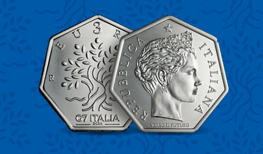 The Ministry of Economy and Finance issued a special coin to celebrate Italy’s seventh presidency of the #G7. 👇 g7italy.it/en/a-new-coin-… #G7Italy