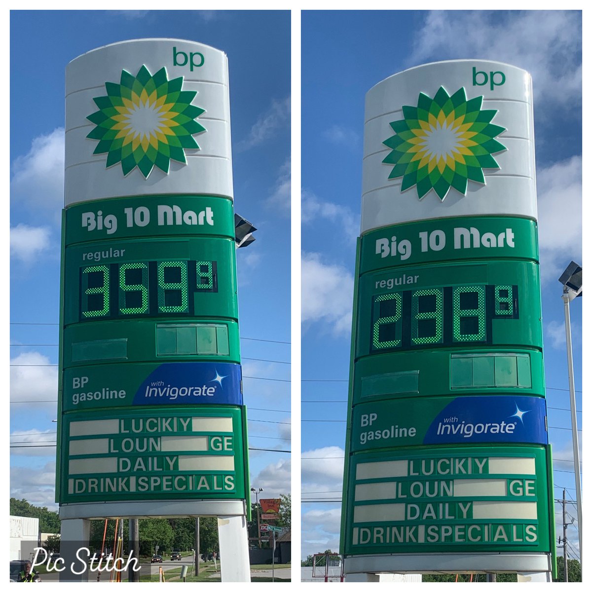 We’re in Moline, Illinois where we’ve dropped the price of a gallon of gas to $2.38! We’re highlighting Biden’s failed energy policies & how it makes your life more expensive. @afpillinois @AFPhq @AFPIowa