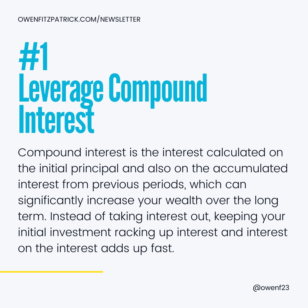 owenfitzp's tweet image. If there is one thing I’m not an expert in, it’s money.

So, I studied the 13 most popular books of all time in the field of wealth mastery so you don’t have to. 

Here are the fundamentals of wealth.

To see them all: rfr.bz/tlg732l

#financialhabits #wealth #success