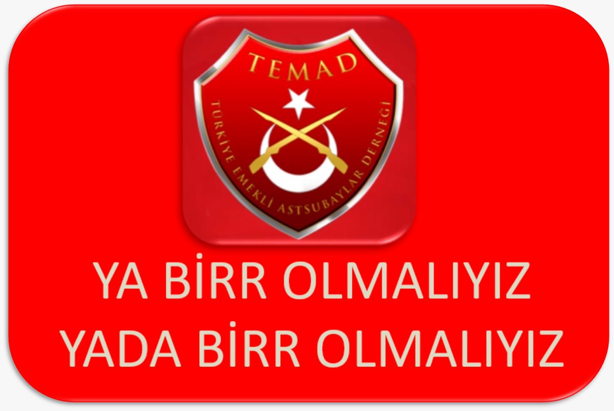 Emekli Astsb.Kd.Bçvş'ların; statü gereği Amiri olarak çalıştığı/Tüm sorumluluklarını üzerinde taşıdığı bir İşçisinden(Yeni Emekli Maaşı 36.000TL),Memurundan, Uzmanından
Çok Daha Düşük Bir Emekli Maaşı Alması
⁉️KABUL EDİLEMEZ⁉️
<a href="/HMBakanligi/">T.C. Hazine ve Maliye Bakanlığı</a> <a href="/temadankara/">TEMAD Genel Başkanlığı</a>
<a href="/tcsavunma/">T.C. Millî Savunma Bakanlığı</a> <a href="/TBMMGenelKurulu/">TBMM Genel Kurulu</a>