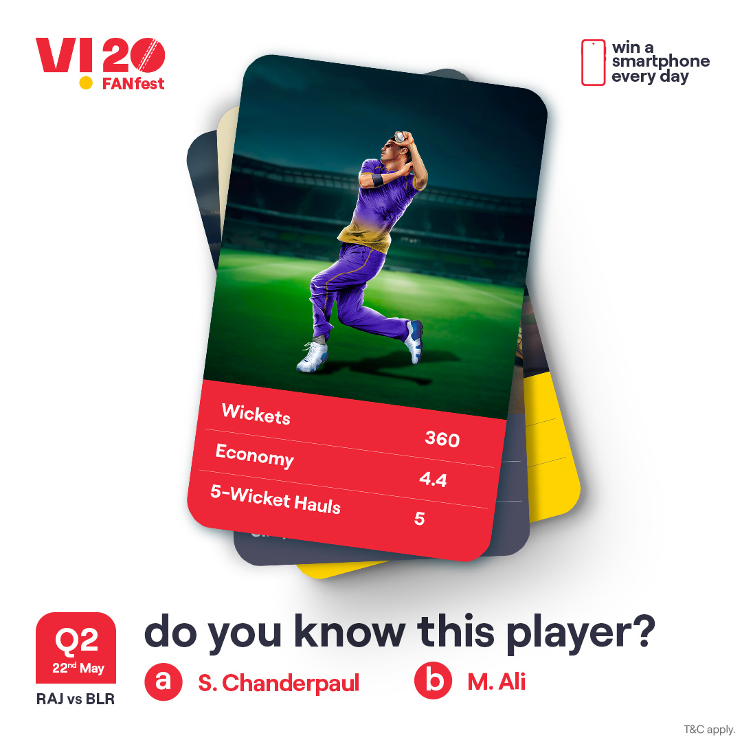 A challenge that separates the cricket experts from the rest. Identify this player and you stand a chance to win a smartphone every day. 1. Follow our page 2. ⁠Comment the right answers with #Vi20FANfest #ChallengeAlert #WinPrizes #Quiz #Challenge #ParticipateAndWin #RAJvsBLR