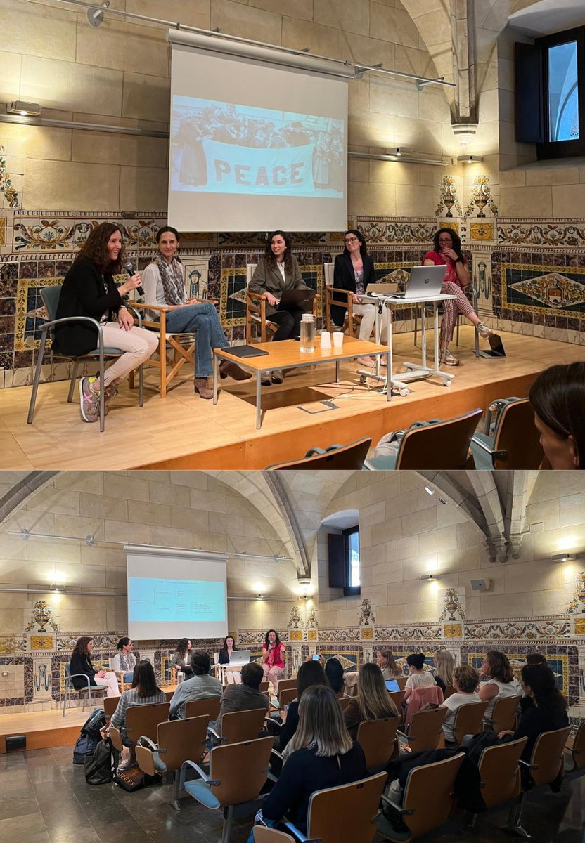 Un èxit l'acte homenatge a Jane Addams: les dones per la pau, pel diàleg, organitzat conjuntament amb l'Associació Catalana d'Investigació en Treball Social (ACRTS).En el diàleg de les ponents, es va ressaltar el paper de la Jane Addams en el diàleg per a la construcció de la pau