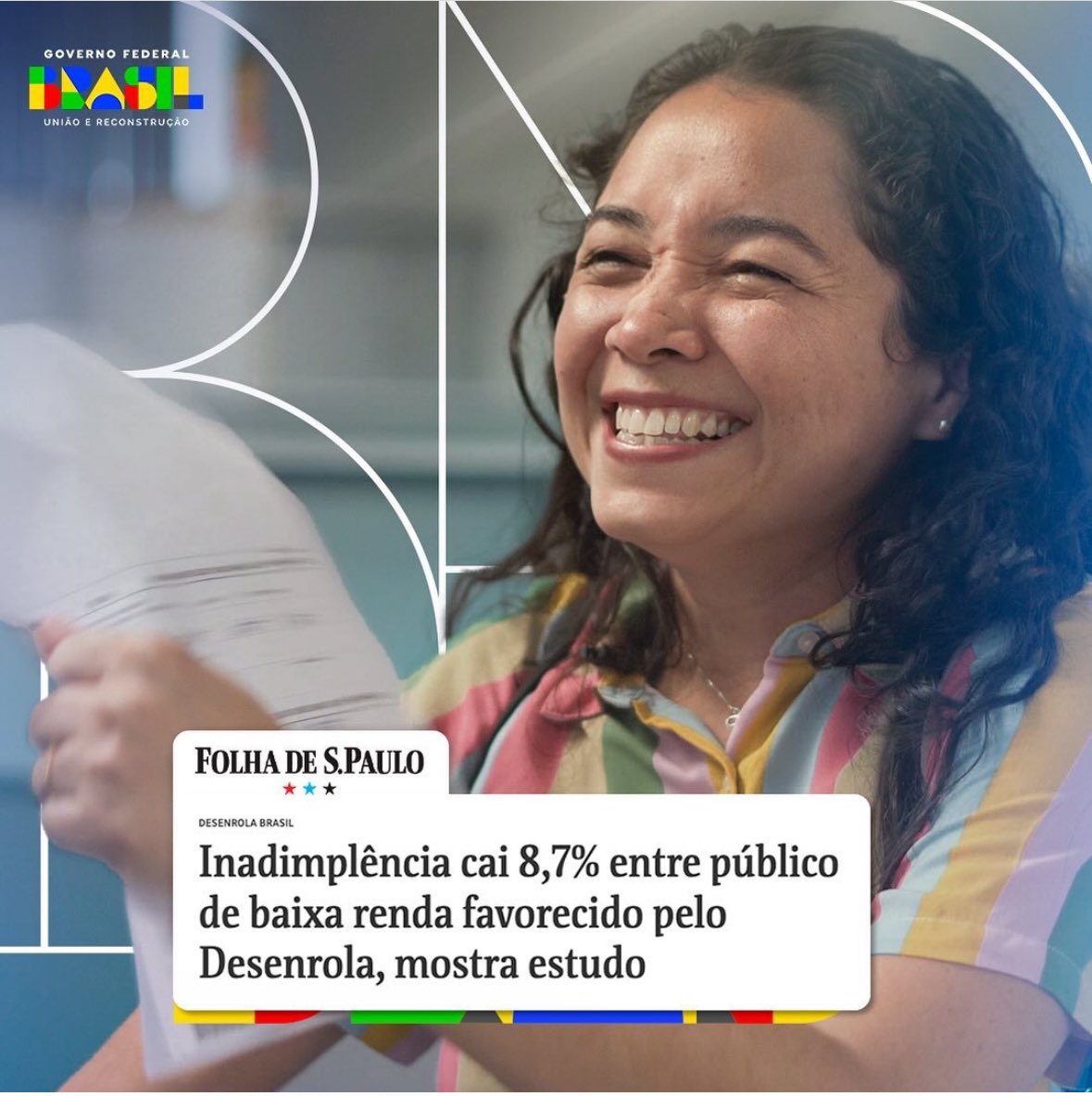 Haddad_Fernando's tweet image. O Desenrola, o maior programa de renegociação de dívidas de todos os tempos, desenvolvido pelo governo federal, chegou ao fim. 
Mas os resultados positivos do programa ficarão para a vida de mais de 15 milhões de pessoas beneficiadas. 

Foram negociados R$ 53,07 bilhões em…