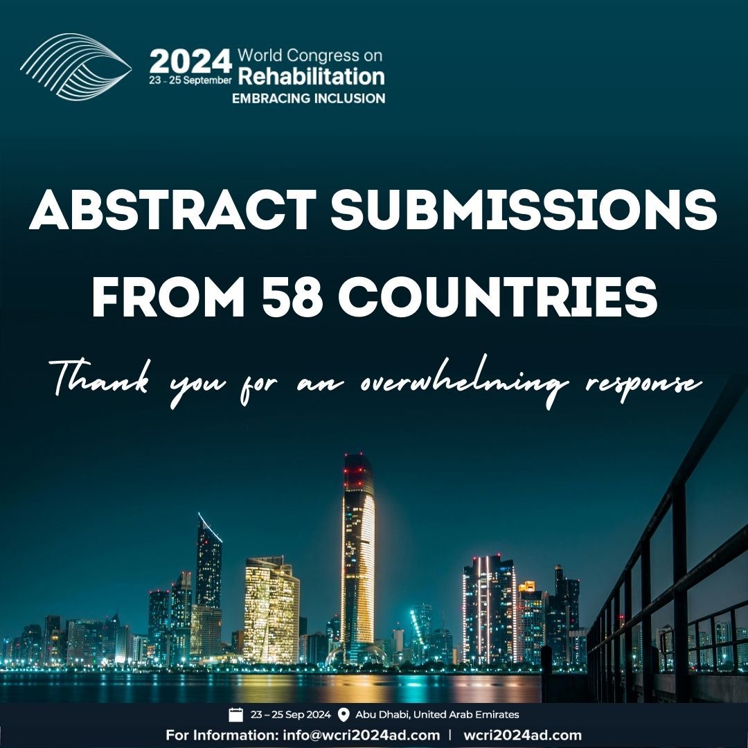 We are pleased to announce that the WCR 2024 has received an outstanding number of abstract submissions from leading experts worldwide. Abstracts are now under review by the organizing committee.

@ri_global @zhoCare @ISSACOMM 

#WRC2024#EmbracingInclusion#InclusiveSocieties