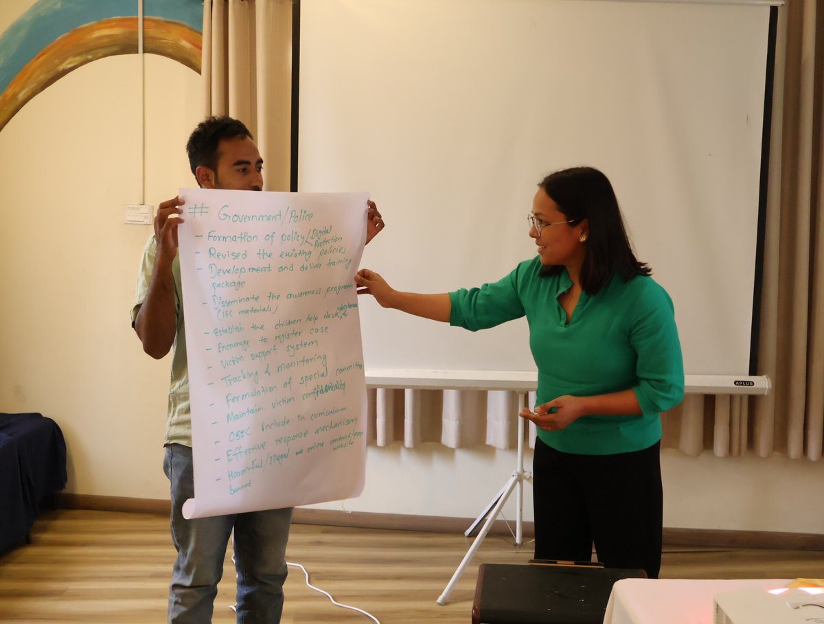 childfundnepal's tweet photo. Commenced our 3 days workshop on "OSEC and CT," addressing issues ranging from digital risks to the impact of AI on child exploitation. Collaboratively, we are acquiring knowledge to safeguard children. #ChildFundNepal #ChildSafeNet #ChildProtection #OSEC #CT https://t.co/nhuCSEBGZ8