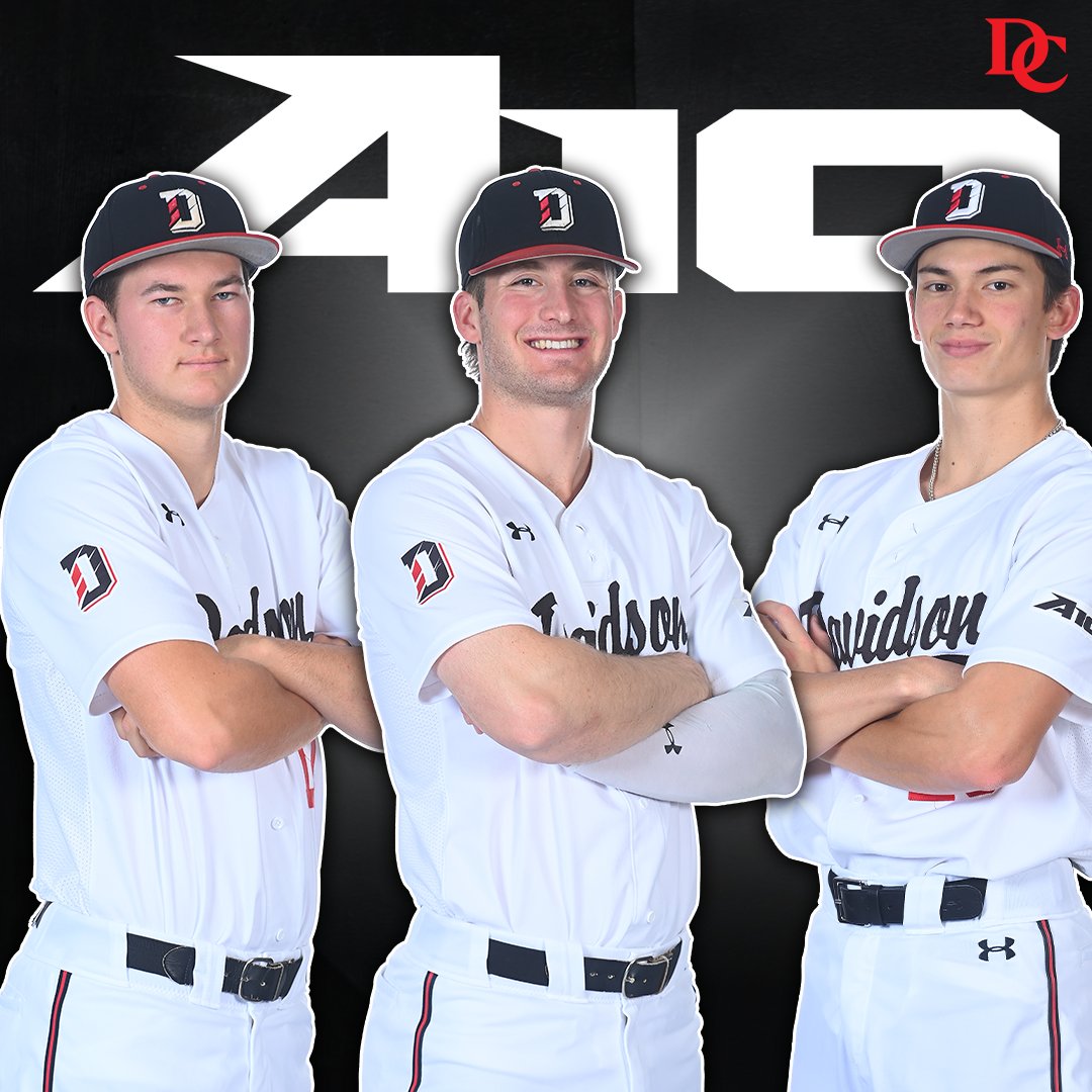 DavidsonBASE's tweet photo. Full story: Putnam, Cavanaugh, Canon earn @atlantic10 postseason honors! 

📰: https://t.co/BdKmtxQU8P https://t.co/mDsLTpNQNg