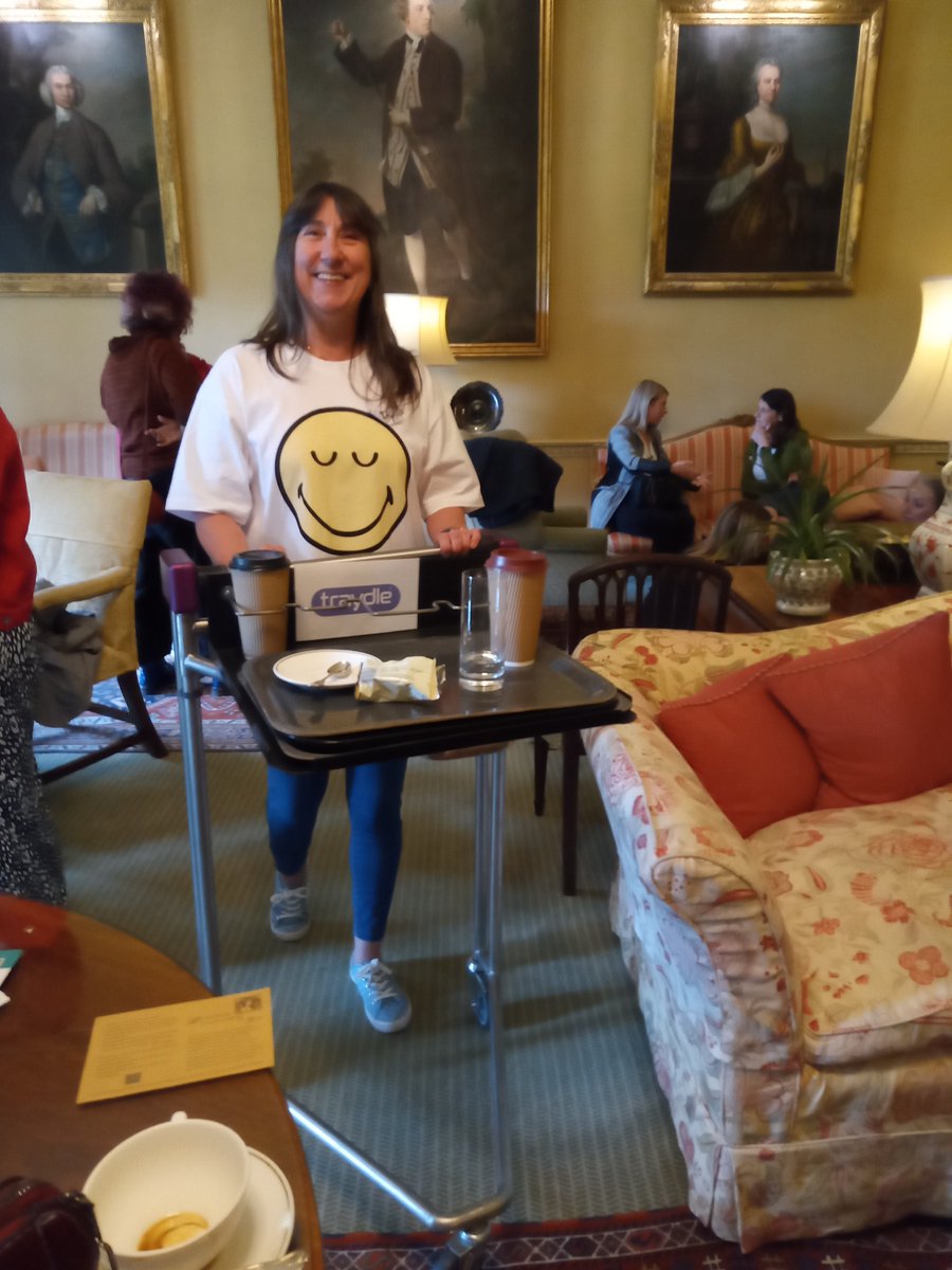 traydletotable's tweet photo. Lovely to catch up with York Ladies Who Latte group. Here's Tracey from The Tidy Tribe, Kirsty Dixon, Pause for Menopause and Linda Harrison, PR whizz, testing out traydle ... https://t.co/7ib6h16T8S