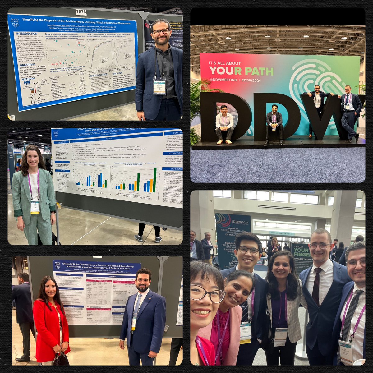 Doug Simonetto, MD (@dougsimonetto) on Twitter photo So proud of our incredibly talented <a href="/MayoClinicGIHep/">Mayo Clinic Gastroenterology & Hepatology</a> fellows who presented their work at #DDW24 ‼️
2️⃣2️⃣ fellows
4️⃣0️⃣ posters
6️⃣ podium presentations
<a href="/IrisWangMD/">Xiao Jing (Iris) Wang, M.D.</a> <a href="/DarrellPardi/">Darrell Pardi</a> <a href="/hmalhi/">Harmeet Malhi</a> <a href="/Khanna_S/">Sahil Khanna, MBBS, MS, FACG, AGAF (he/him)</a> So proud of our incredibly talented <a href="/MayoClinicGIHep/">Mayo Clinic Gastroenterology & Hepatology</a> fellows who presented their work at #DDW24 ‼️
2️⃣2️⃣ fellows
4️⃣0️⃣ posters
6️⃣ podium presentations
<a href="/IrisWangMD/">Xiao Jing (Iris) Wang, M.D.</a> <a href="/DarrellPardi/">Darrell Pardi</a> <a href="/hmalhi/">Harmeet Malhi</a> <a href="/Khanna_S/">Sahil Khanna, MBBS, MS, FACG, AGAF (he/him)</a>