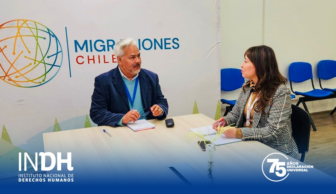 Jefa de #INDHCoquimbo📍se reunió con el director regional de @MigracionesCL, Rosendo Yáñez, a fin de generar trabajo colaborativo en capacitación y promoción de los DD.HH. de personas migrantes y también para desarrollar un seminario con municipios con oficinas de migraciones.
