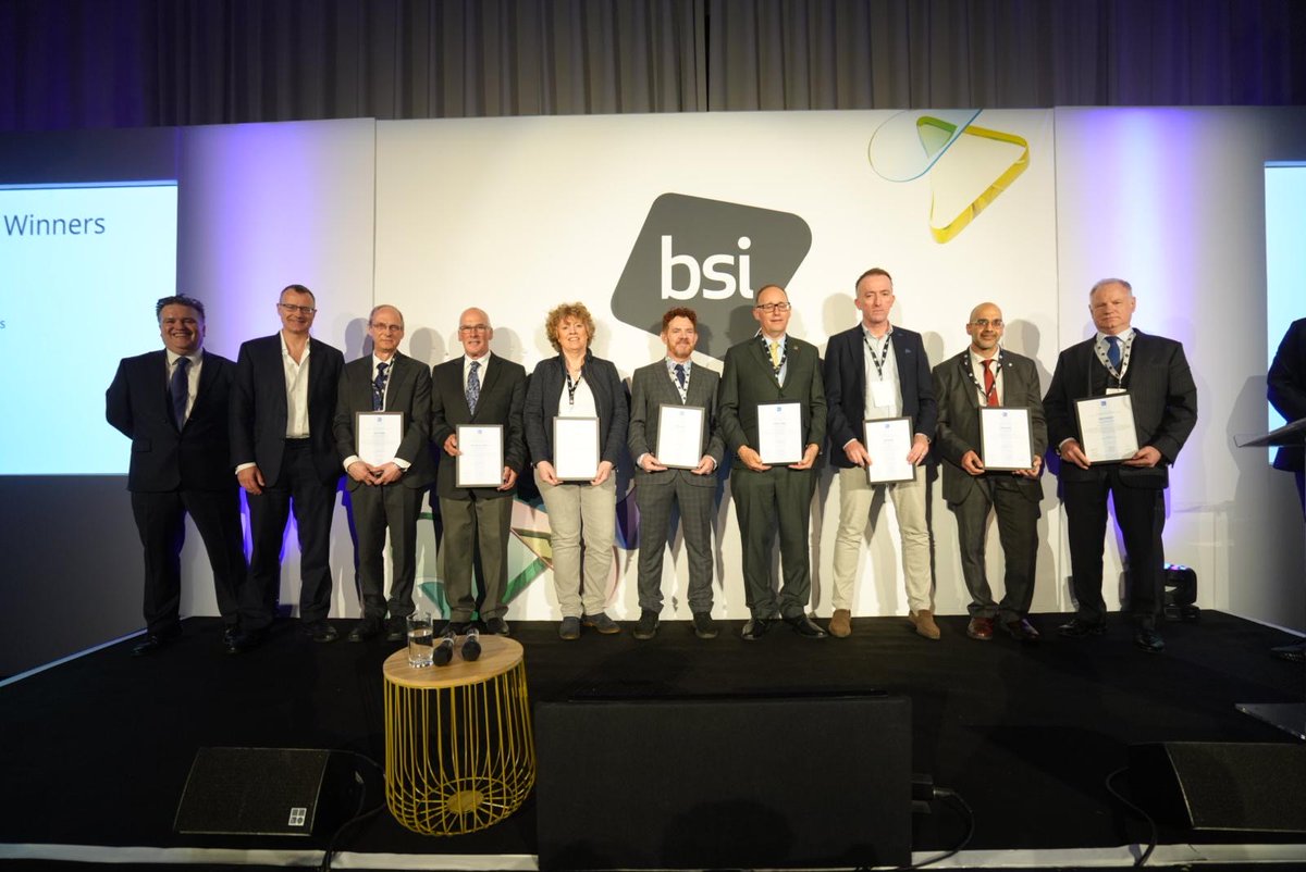 Congratulations to all #BSIStandardsAwards Winners. Honoring exceptional contributions to standards-making and the successful use of voluntary standards to achieve remarkable outcomes #BSIStandardsConference #SpringStandardsConference2024 #StandardsMakers #StandardsUsers