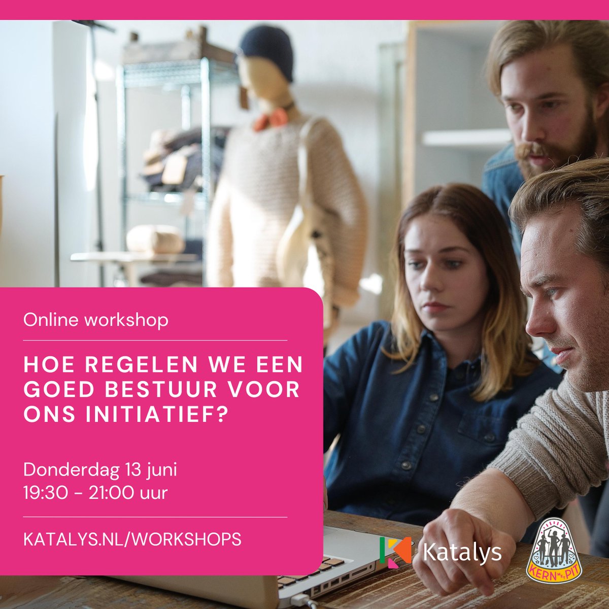Wat heb ik nodig voor een goed #bestuur van ons #bewonersinitiatief? En welke #bestuursvorm past het beste bij ons? Investment manager Karel Rietdijk en notaris Christiaan van der Meer leggen het je haarfijn uit. 

Schrijf je in voor de online #workshop: katalys.nl/agenda-items/g…