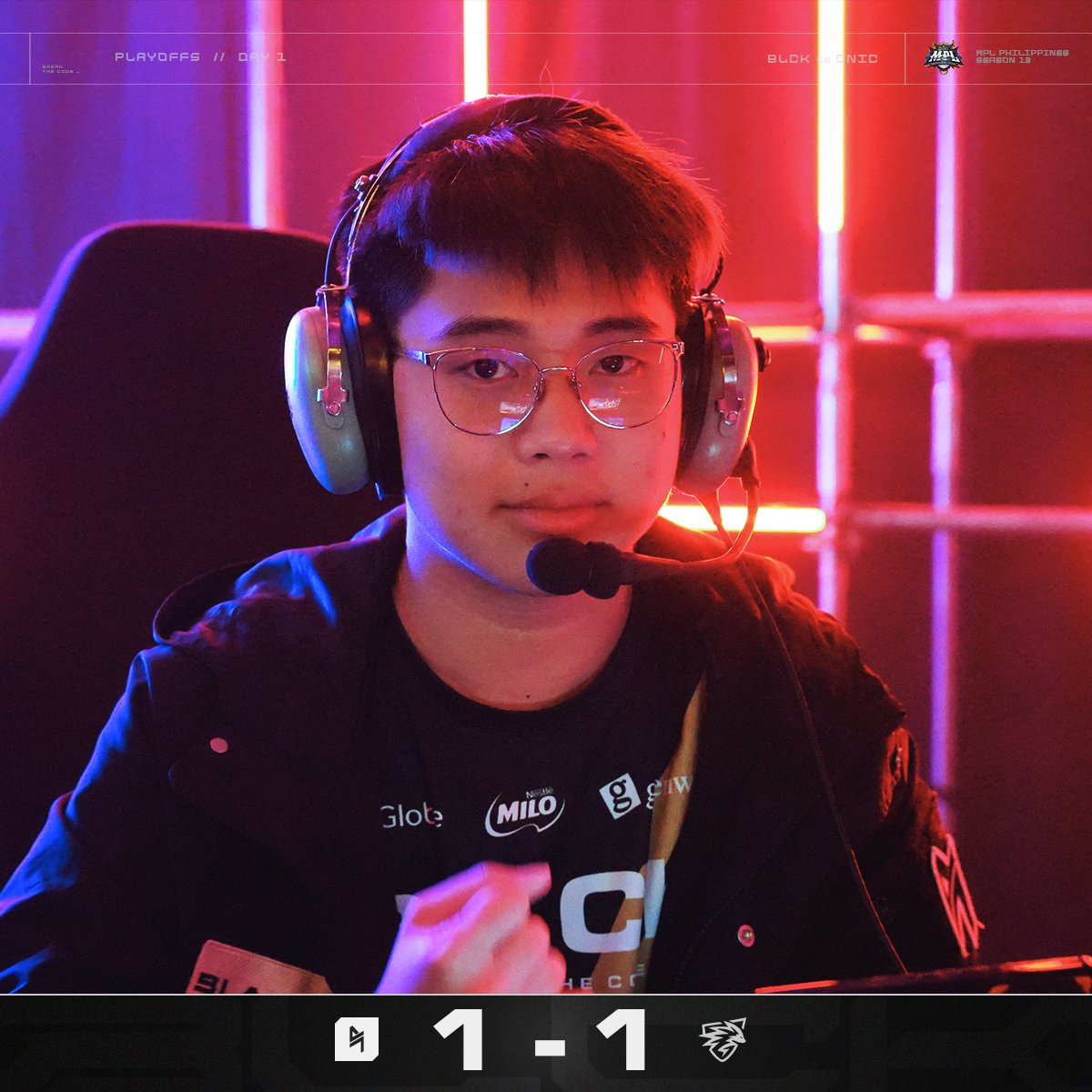 BLACKLISTINTL's tweet photo. We strike back in Game 2 💪

#MPLPH https://t.co/okUq9kSkPt