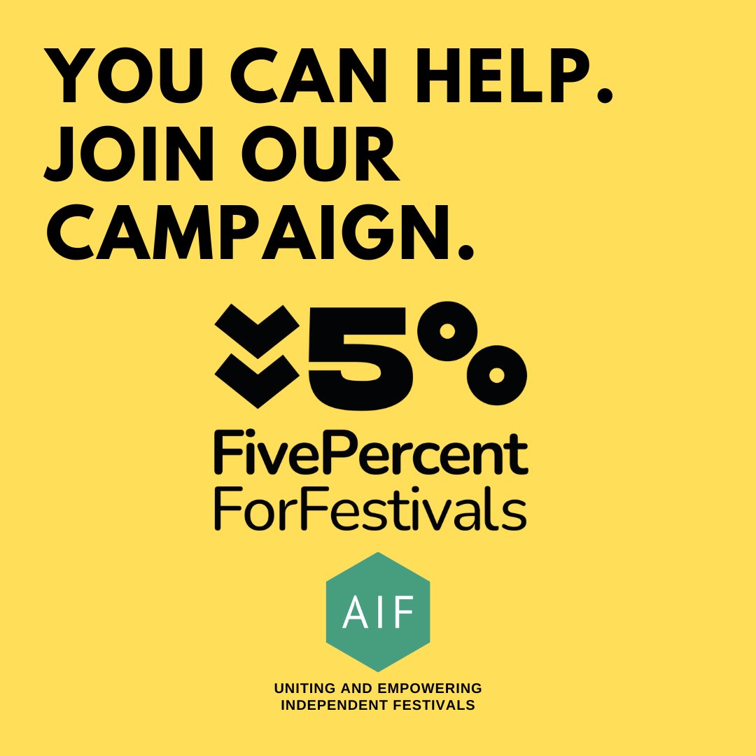 Yesterday <a href="/ElDoradoUK/">El Dorado Festival</a> announced its cancellation, the 40th festival to do so this year.

It doesn't have to be this way. Many of these events would still be going ahead if VAT on tickets was temporarily reduced from 20% to 5%. 

Join our campaign - fivepercentforfestivals.com