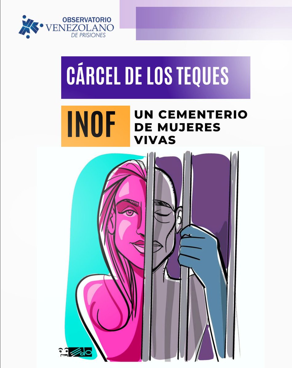 #EnEsteMomento @oveprisiones inicia la presentación de su más reciente informe sobre violaciones de DDHH a las mujeres privadas de libertad en el Instituto Nacional de Orientación Femenina (INOF), la única cárcel de mujeres de #Venezuela.