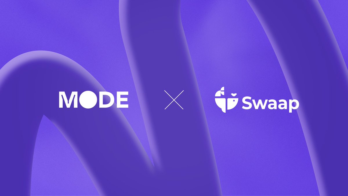 Swaap's vision is to leverage DeFi’s composability to build the best yield products for everyone. As part of our plan to fulfill this vision, we're thrilled to announce the deployment of Swaap Maker on @modenetwork. Here's why we're excited about it👇