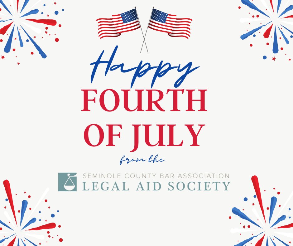 Wishing you and your family a happy and safe Fourth of July!