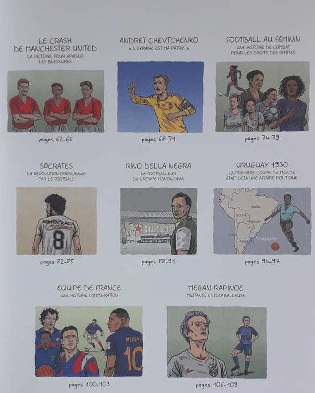 @FCGeopolitics @EnExergue @JoseCarlinPerez @davidmedioni @Ecrirelesport @richardcoudrais @gilbertbrisbois @Corsicinho @BRUNODERRIEN @EBarranguet 17 récits de foot...
#Fashanu #Maradona #Maës #Chevtchenko #Hirsch #Rapinoe #Socrates #DellaNegra #BusbyBabes #footfeminin #Euro #Ligue1 #Coupedeurope #selectionnazie #Argentine78 #Uruguay1930 #Immigration