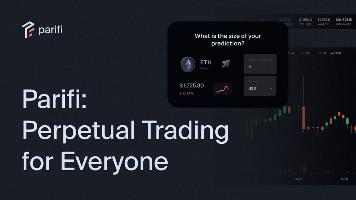 0xParifi's tweet photo. Get ready to experience the difference!

⚡️ Accurate pricing
⚡️ Dynamic fees
⚡️ Adjustable parameters
⚡️ Unlimited positions
⚡️ Social login
⚡️ Chain abstraction
⚡️ High capital efficiency
⚡️ Auto-compounding vaults

Excited? The Closed Mainnet Beta whitelist opens soon! https://t.co/yR9MGNNE2p