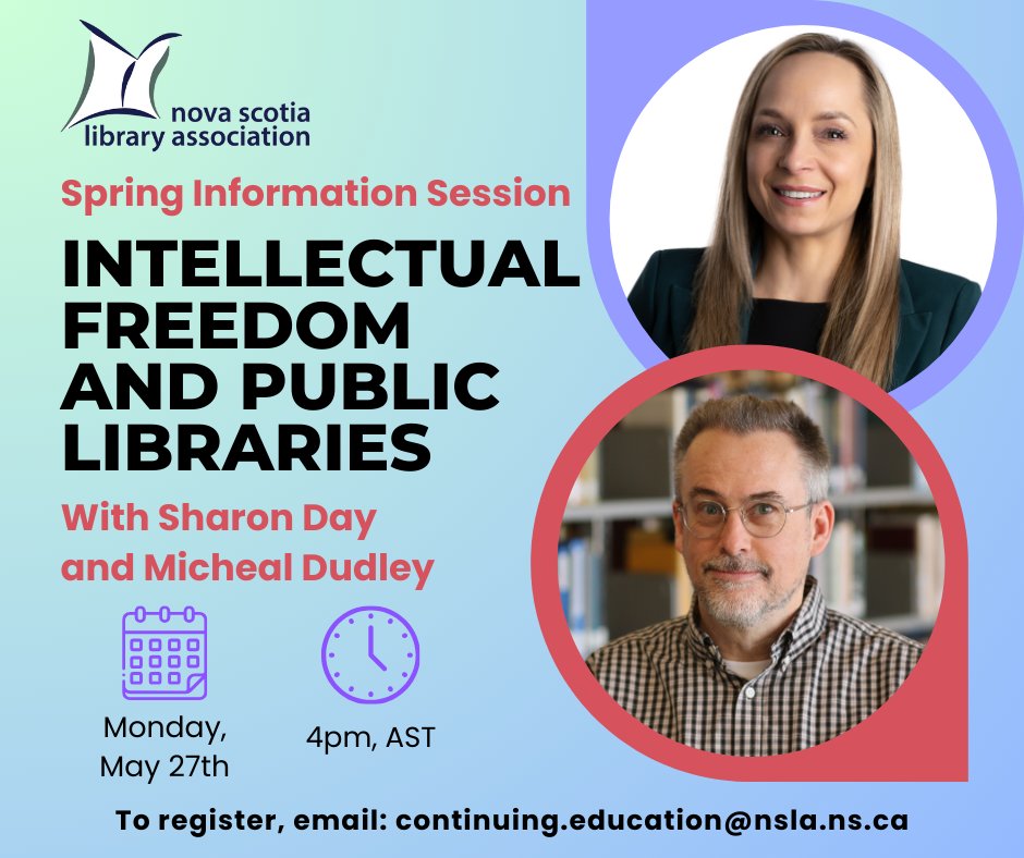 Nova Scotia Library Association tweet media
