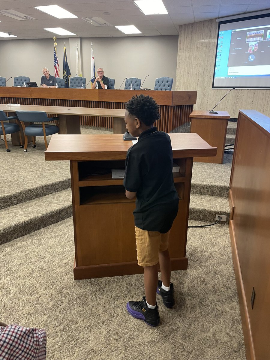 We could not be more proud of Corey! 

He was honored as the St Joseph County Commissioners’ “Youth of the Month” last night! 

He stepped right up to the podium &amp; so eloquently accepted his award. 

We are SO proud of you Corey!