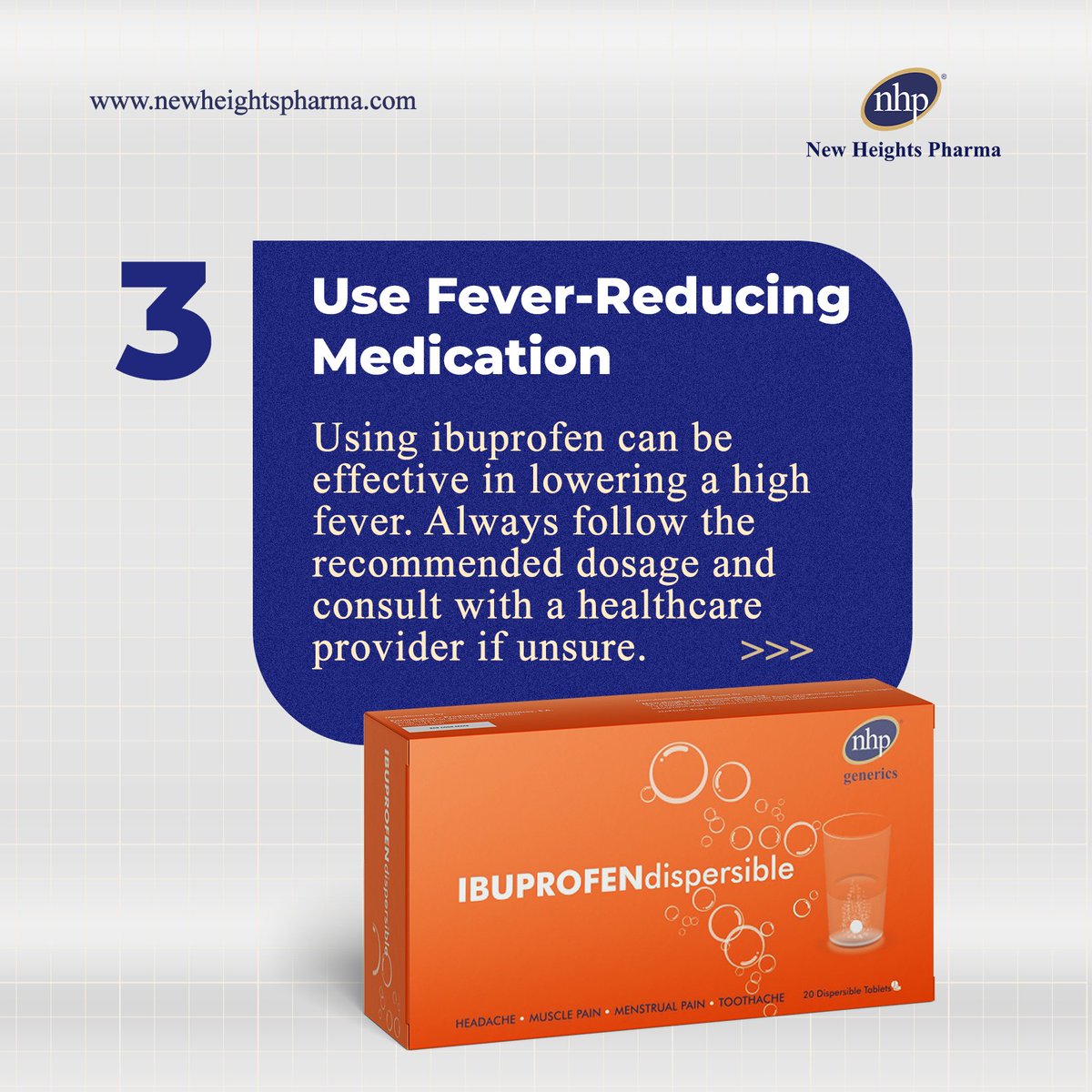 NewHeightPharma's tweet image. Feeling feverish?
Use these tips to take care of yourself, if symptoms persist, consult your doctor! 

#FeverManagement #HealthTips2024 #StayHealthy