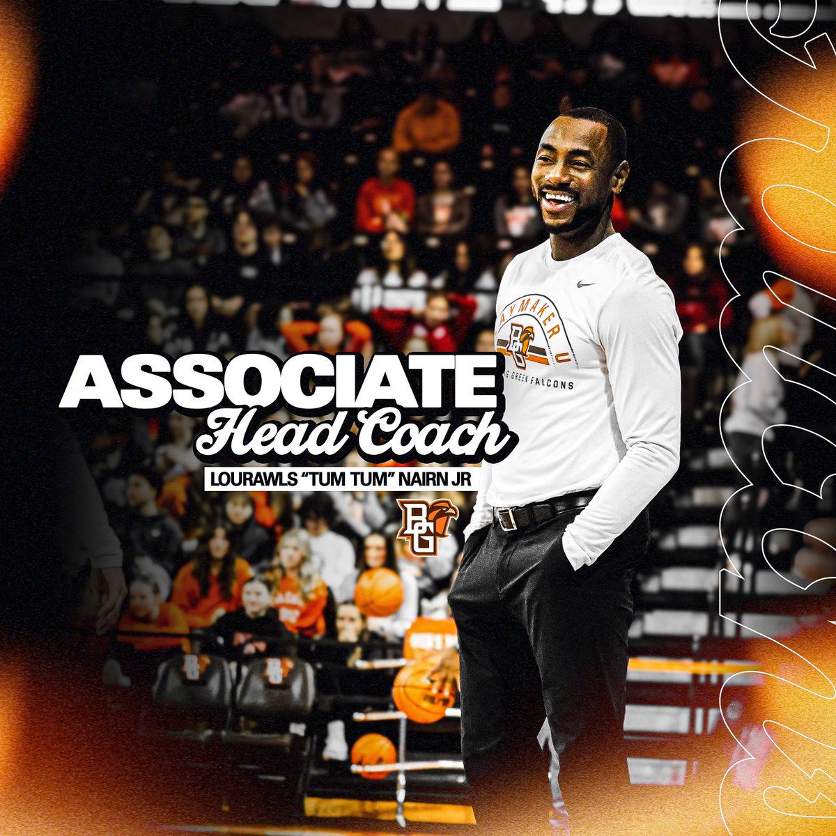🏀BGSU Men's Basketball Announces Promotion Of Nairn To Associate Head Coach

🏀Nairn Has Been Part Of Back-To-Back 20-Win Seasons With Coach Simon

📰: bit.ly/3WUlpia

#FlyAroundandFindOut x #AyZiggy