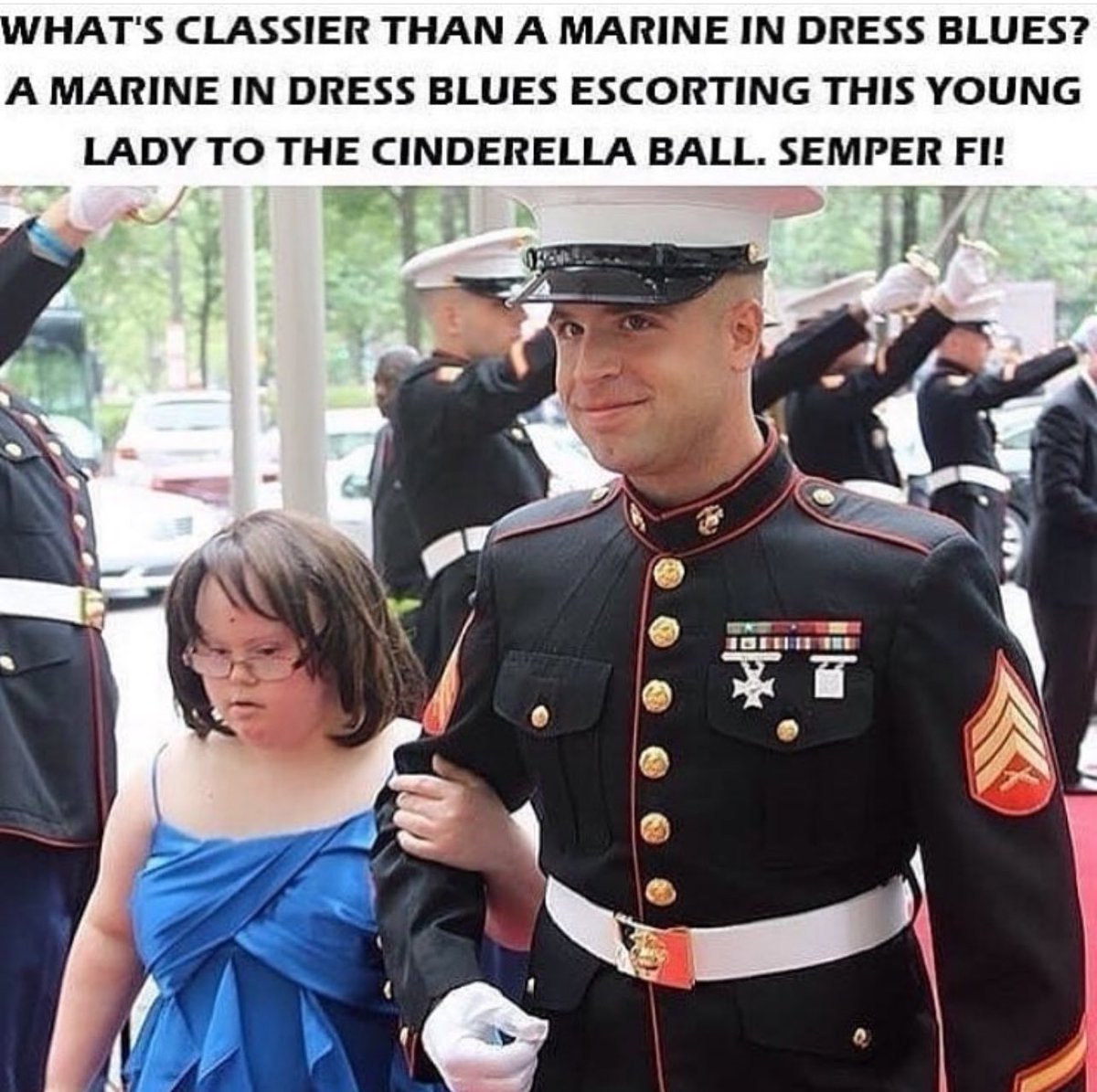 We Salute You: What a beautiful moment.
#marine #MarineCorps #semperfi #cinderellaball #dressblues #military #soldier #usmilitary #marines #VetLivesMatter #patriotic #VeteransLivesMatter #Army #patriot #Hero #usmarines #SupportOurTroops #MemorialDay #VeteransBenefits #patriots