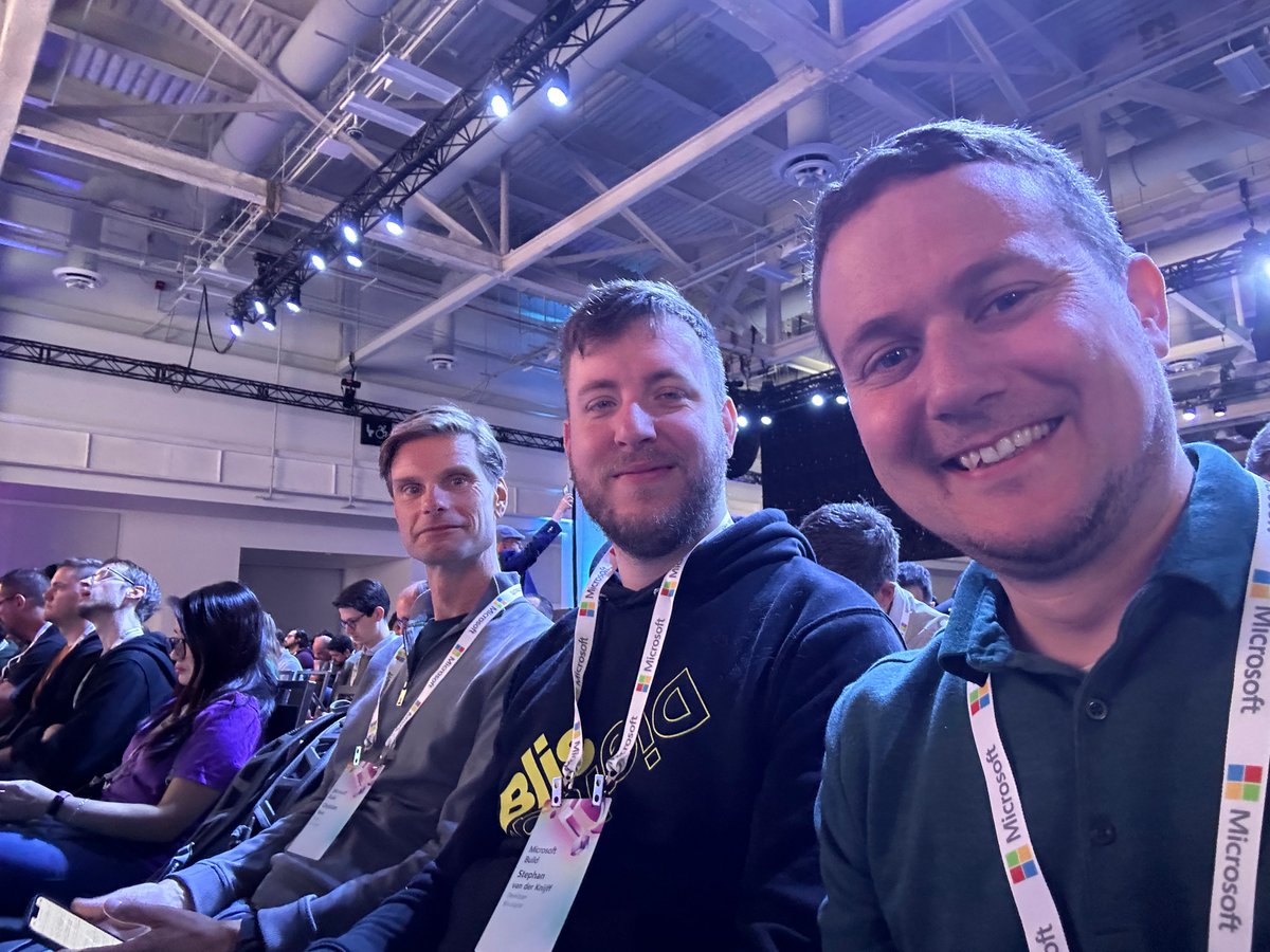 Blis Digital (@blisdigital) on Twitter photo Deze week zijn onze collega's Christian Boer, Stephan van der Knijf en <a href="/appieschot/">Albert-Jan Schot</a> in Seattle voor de jaarlijkse Microsoft Build Conferentie. Dit evenement is een must voor developers en zit bomvol met de nieuwste technologische ontwikkelingen 💻🚀. #MSBuild2024 Deze week zijn onze collega's Christian Boer, Stephan van der Knijf en <a href="/appieschot/">Albert-Jan Schot</a> in Seattle voor de jaarlijkse Microsoft Build Conferentie. Dit evenement is een must voor developers en zit bomvol met de nieuwste technologische ontwikkelingen 💻🚀. #MSBuild2024