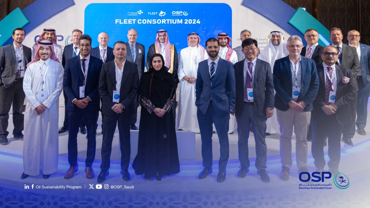 شكرًا لأعضاء #FLEET2024! خبراتهم تساهم في تحقيق تطلعات التحالف للوصول لقطاع نقل أكثر استدامة.

@KAUST_NewsAR
@Ferrari 
@aramco 
@CruiseSaudi 
@ToyotaALJ 
@AramcoLUBEREF 
@pacificgreen_ 
@OneBahri 
@saptcoSA