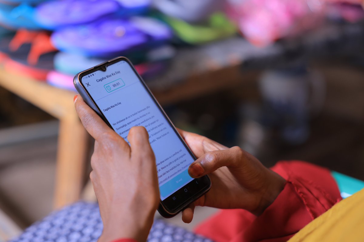 How many words can you read per minute? 🤔

We created Daariz to help people build reading speed and comprehension in Somali and in English 😀📲📖

Download Daariz for free from the App Store and Google Play Store, and put your skills to the test!
shorturl.at/hsuT9