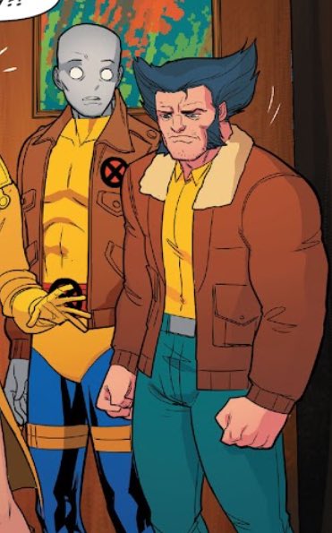 Logan and Morph on x-men 97 issue #3, I love their little faces 🫶🏼

#morpherine #xmen97