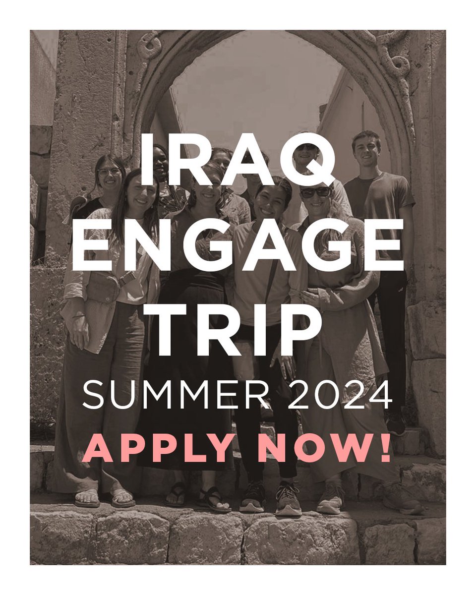 WeAreELIC's tweet photo. We are headed to Iraq this summer! Join an amazing team and be part of a special 4-week trip to teach and pour into students.
Apply here: https://t.co/qfKxtoql3x
#WeAreELIC #summer #teachoverseas #university #adventure https://t.co/ZMtJuYmrWH
