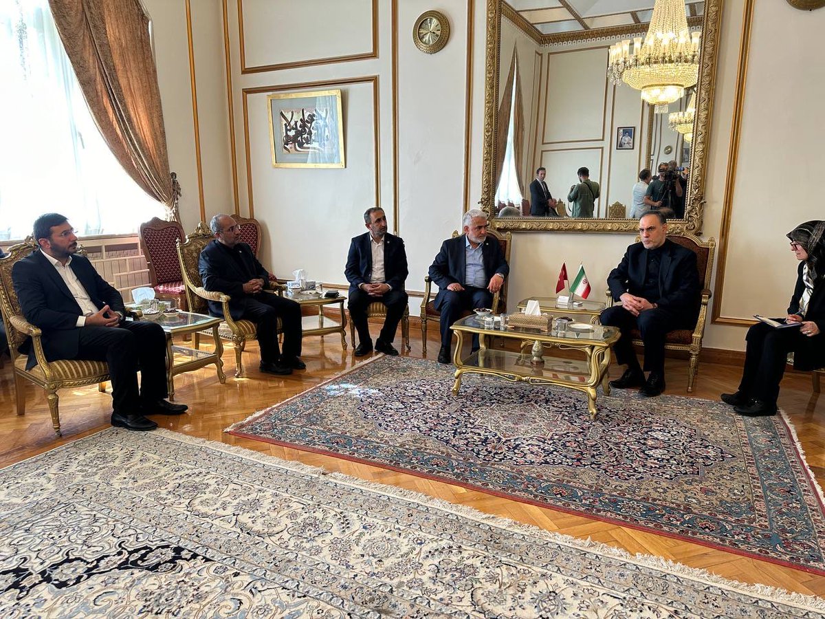 Genel Başkanımız Sayın Zekeriya Yapıcıoğlu, İran İslam Cumhuriyeti Ankara Büyükelçiliği'ne taziye ziyaretinde bulundu.
