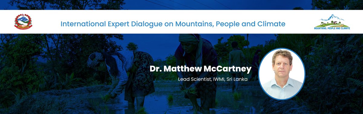 Int. Expert Dialogue on Mountains, People &Climate tweet media
