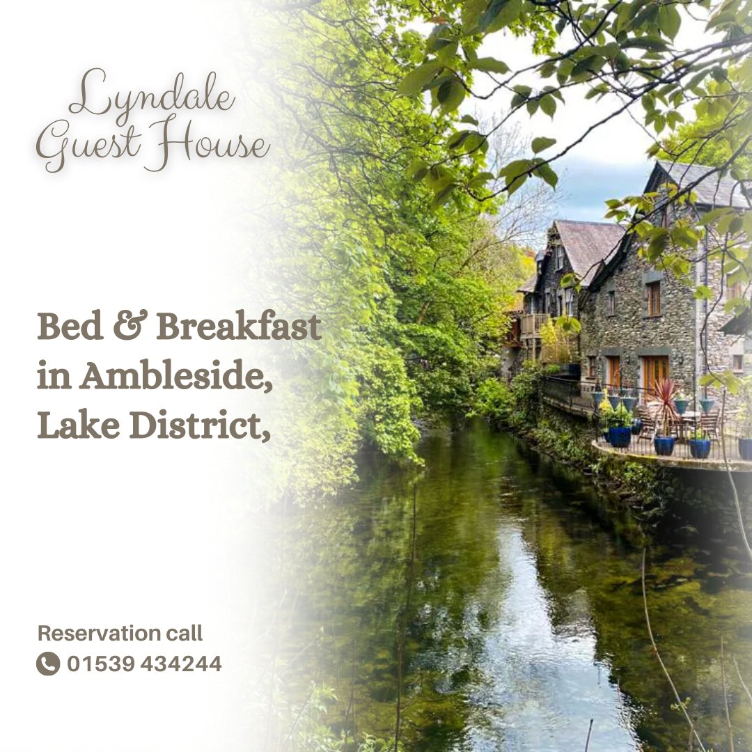 Picturesque landscapes, Victorian charm - Lyndale Guest House offers it all. Book your room now for a delightful Lake District retreat! 

lyndale-guesthouse.co.uk/rooms
