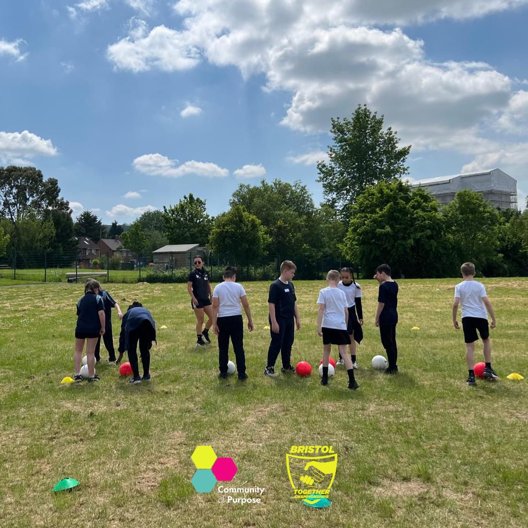 Fun in the sun at the start of the week on Bristol Together Championships!⚽ Holy Cross Catholic Primary School hosted Ashley Down Primary School on Monday morning and Bridge Learning Campus hosted Little Mead Primary Academy in the afternoon. #empoweringpeople #BristolTogether