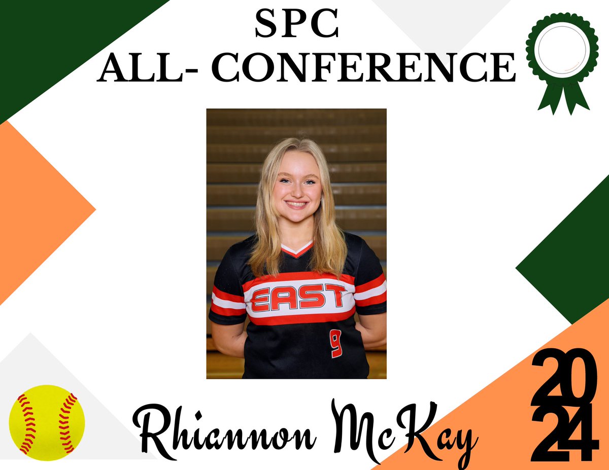 Congratulations to Rhiannon McKay &amp; Corinne Garmon for being selected to the SPC ALL CONFERENCE TEAM!