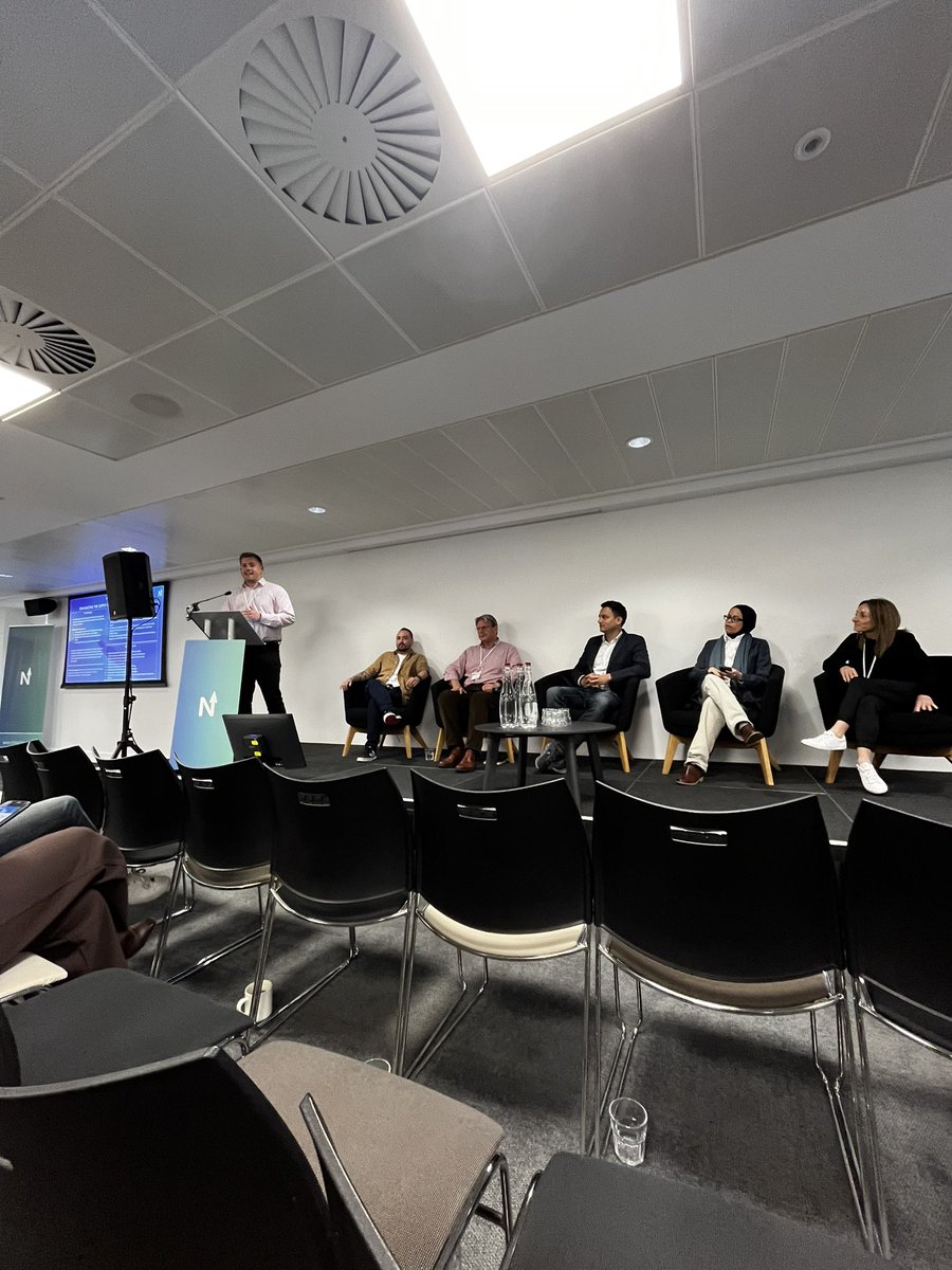 FinTech North (@fintechnorth) on Twitter photo Beginning the final session of the afternoon is a panel discussion on the <a href="/fintechnorth/">FinTech North</a> skills missions. Speaking this afternoon is Becky Fores of <a href="/UniCentreLeeds/">University Centre Leeds</a>, <a href="/danrajkumar/">Daniel Rajkumar</a> of <a href="/rebuildings/">rebuildingsociety</a>, Steve Kevan of Finpact, Cole Walton of <a href="/northcoders/">https://bsky.app/profile/northcoders.com</a> and <a href="/DrMinhat/">Dr M Minhat FCCA FCA</a> of <a href="/UniofBradford/">University of Bradford</a>. Beginning the final session of the afternoon is a panel discussion on the <a href="/fintechnorth/">FinTech North</a> skills missions. Speaking this afternoon is Becky Fores of <a href="/UniCentreLeeds/">University Centre Leeds</a>, <a href="/danrajkumar/">Daniel Rajkumar</a> of <a href="/rebuildings/">rebuildingsociety</a>, Steve Kevan of Finpact, Cole Walton of <a href="/northcoders/">https://bsky.app/profile/northcoders.com</a> and <a href="/DrMinhat/">Dr M Minhat FCCA FCA</a> of <a href="/UniofBradford/">University of Bradford</a>.