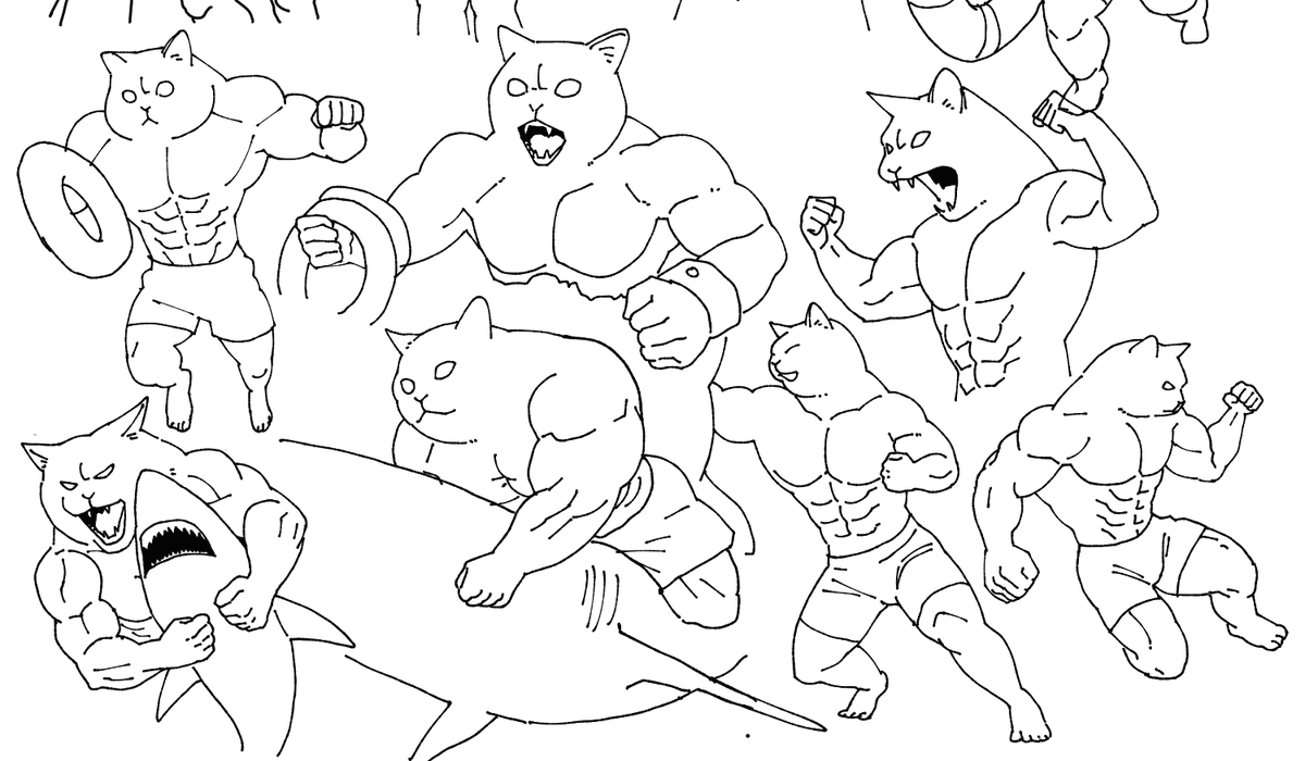 模写練習するには描くモデルを絶対に間違えているような気がしてきた 