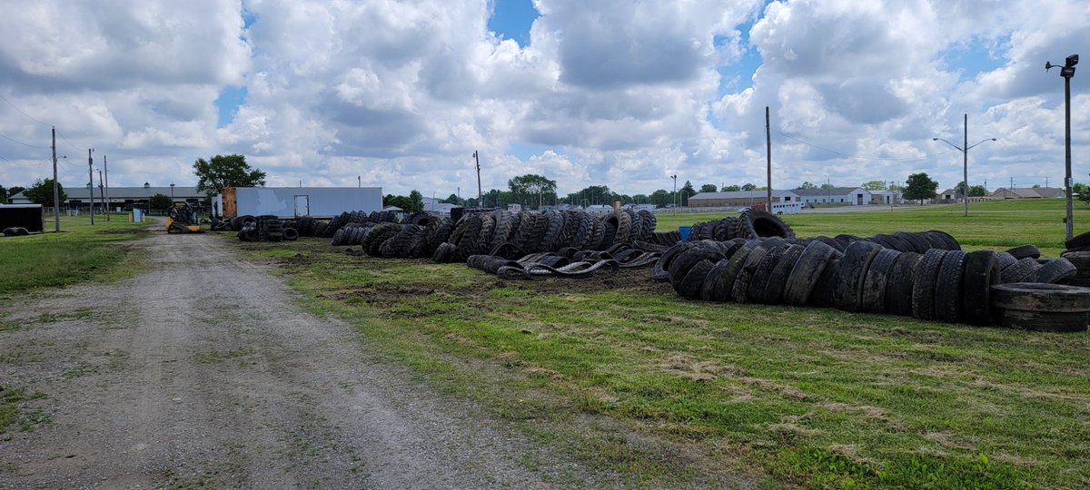 Helping local communities clean up more than 7,000 scrap tires. It's #WhatWeDo. #OhioTheHeartOfItAll