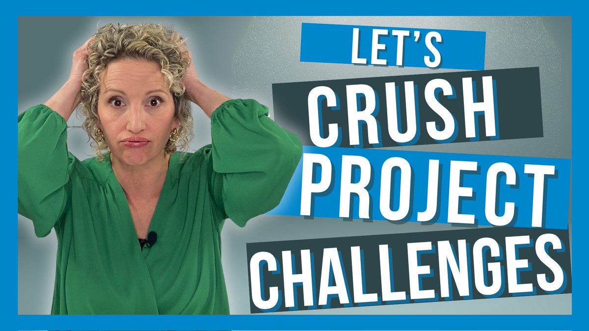 ⭐NEW VIDEO⭐ There are several project management challenges that make life tough for you as a project manager. In this video I cover common challenges and map out how to deal with them: youtube.com/watch?v=WRuCIn…