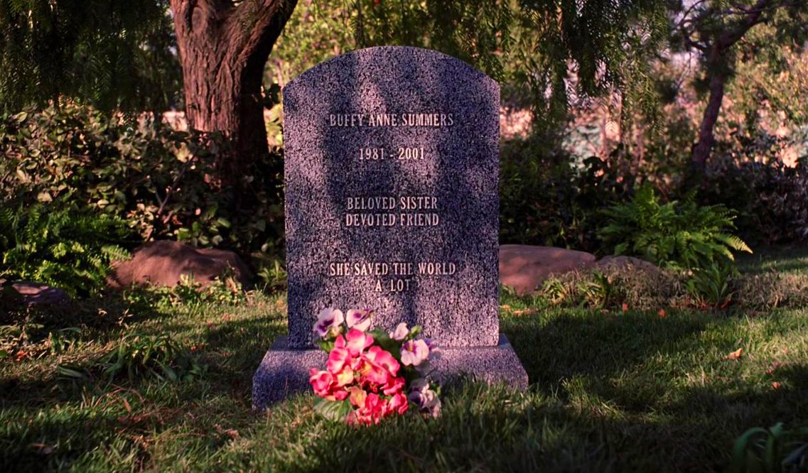 23 years ago today, our beloved buffy sacrificed herself to save the world on BtVS’s fifth season finale “the gift”