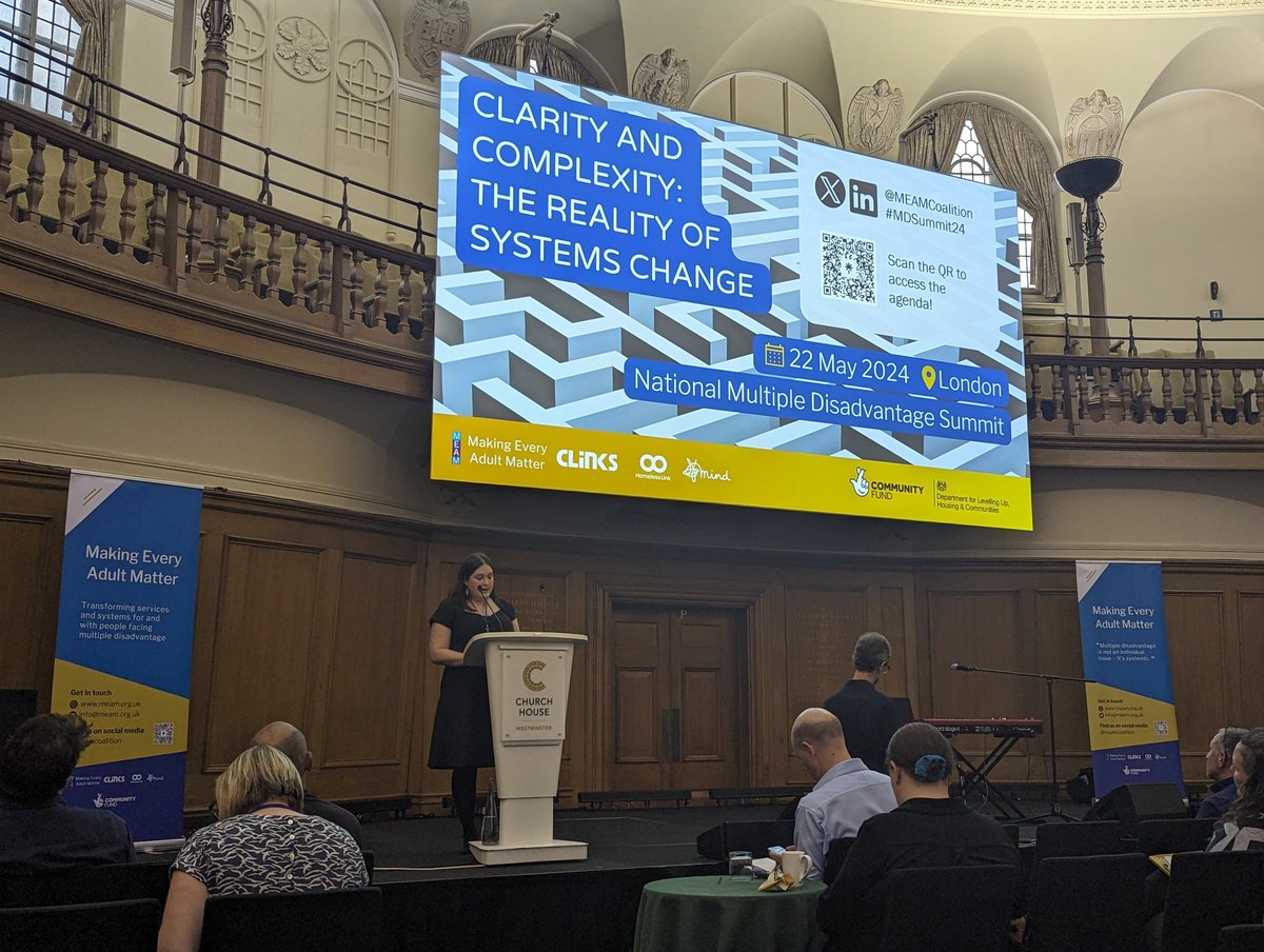 It's been a great day full of learning and meeting colleagues from around the country  at the <a href="/MEAMcoalition/">Making Every Adult Matter (MEAM)</a> conference. 
#MDSummit24